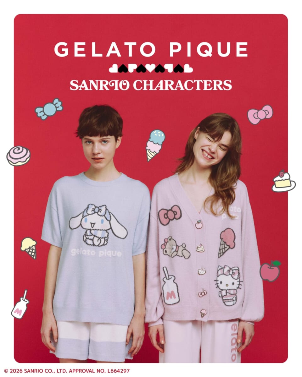 gelato pique(ジェラート ピケ)「GELATO PIQUE ♡ SANRIO CHARACTERS(サンリオキャラクターズ)」