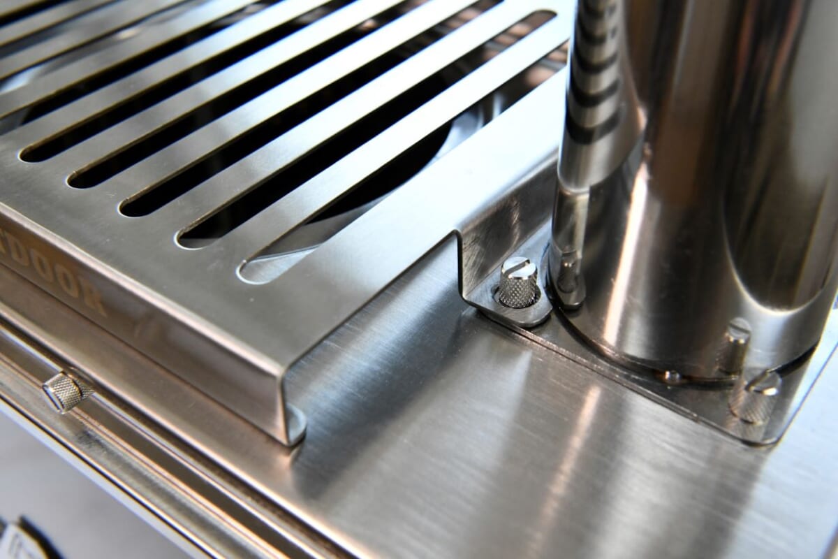 MAKIng STOVE グリルプレート 串焼き台 取り付け方法