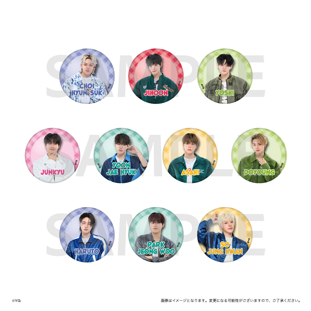 【TREASURE×HAPIDANBUI CAFE】缶バッジ_TREASURE