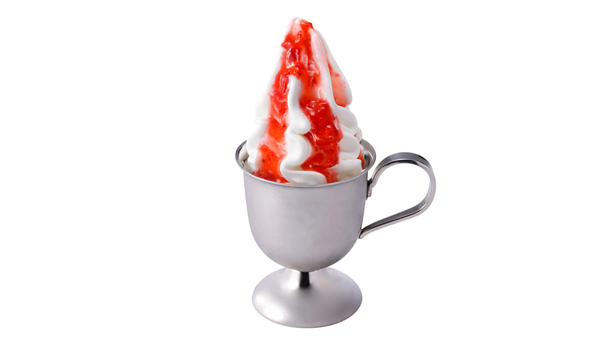 北海道ミニソフト(イチゴソース)