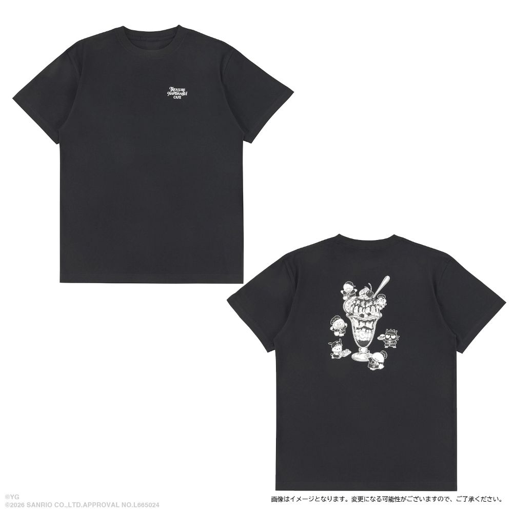 【TREASURE×HAPIDANBUI CAFE】Tシャツ(BLACK)
