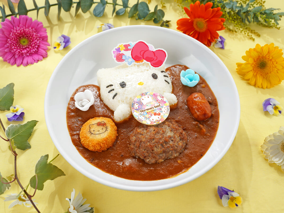 キティのフラワーカレー