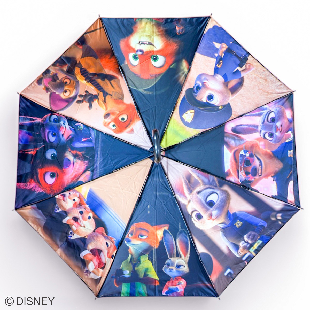 晴雨兼用両面印刷折りたたみ傘55cm(ズートピア/ファイナルフレーム)