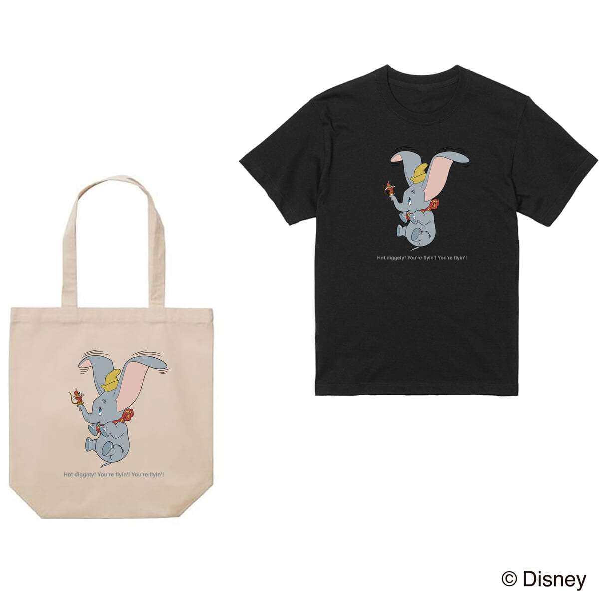 ダンボ/トートバッグ/ダンボ/Tシャツ