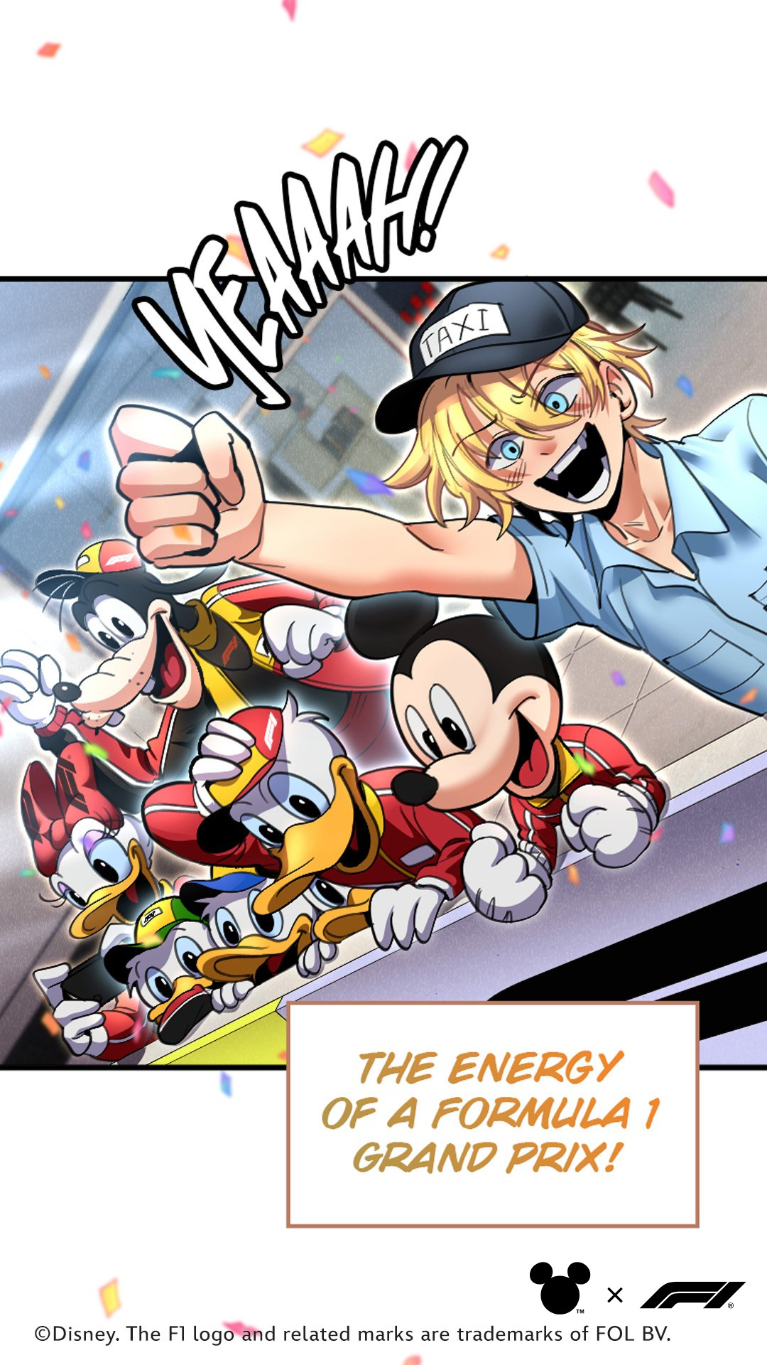 「Mickey X F1 Racing to the Top!」02