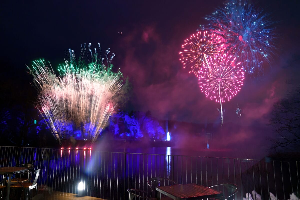 ムーミン谷の湖上花火大会～7周年アニバーサリー記念スペシャル花火～