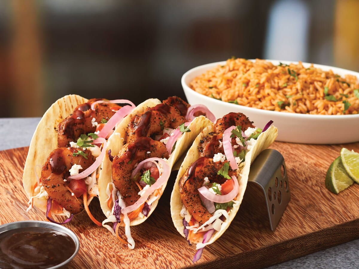 BLACKENED SHRIMP TACOS