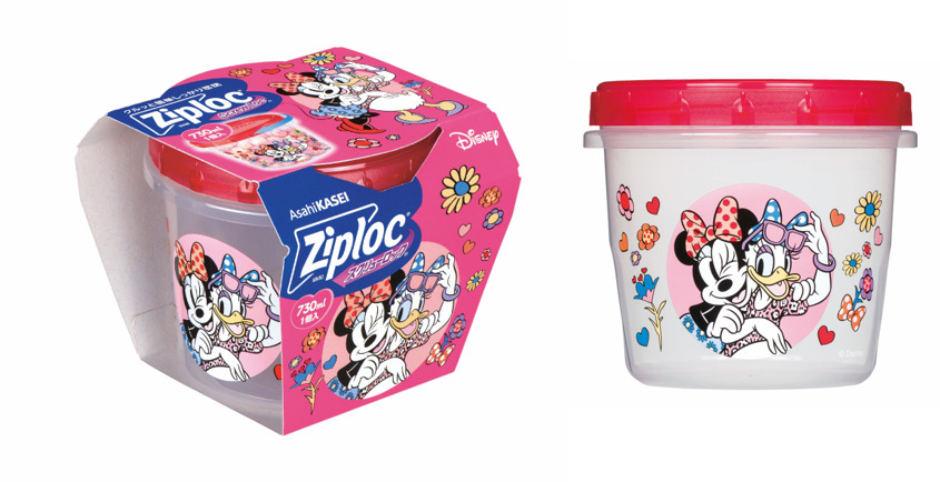 ジップロック スクリューロック 730ml 1個入<Disney>26