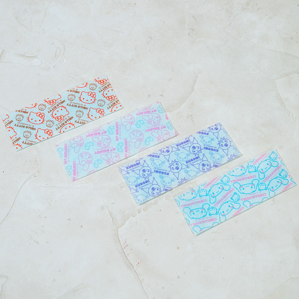 シート本体にも可愛いプリント入り