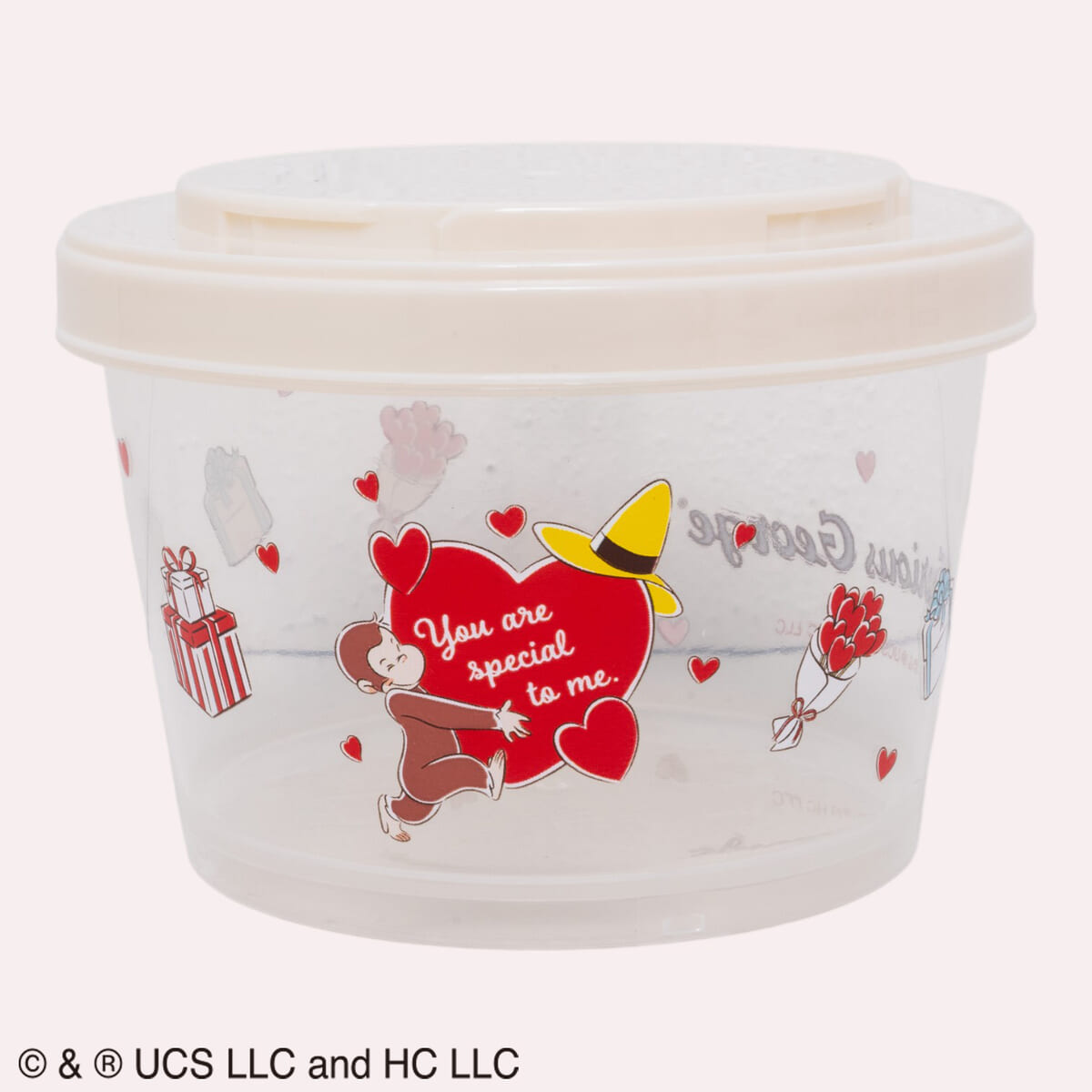 ジョイント式薄肉保存容器3Pセット（おさるのジョージ 85周年）03