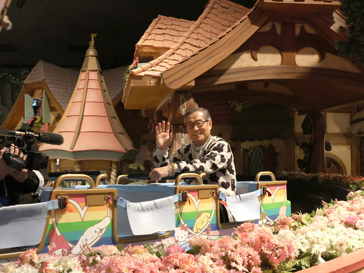 松平健さんがサンリオピューロランドを体験した1日に密着