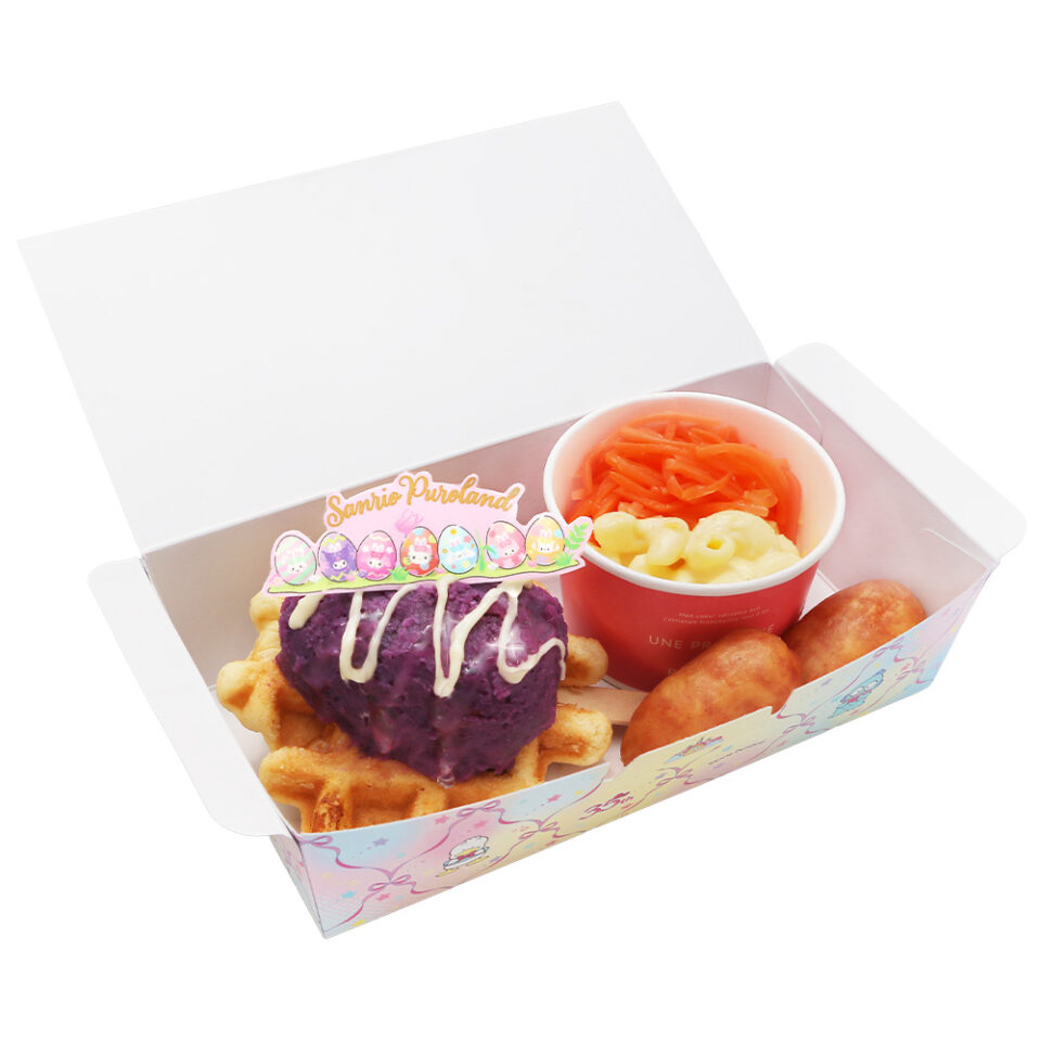 Spring Special♡お食事ワッフルBOX (ミニフランク＆カップサラダ)