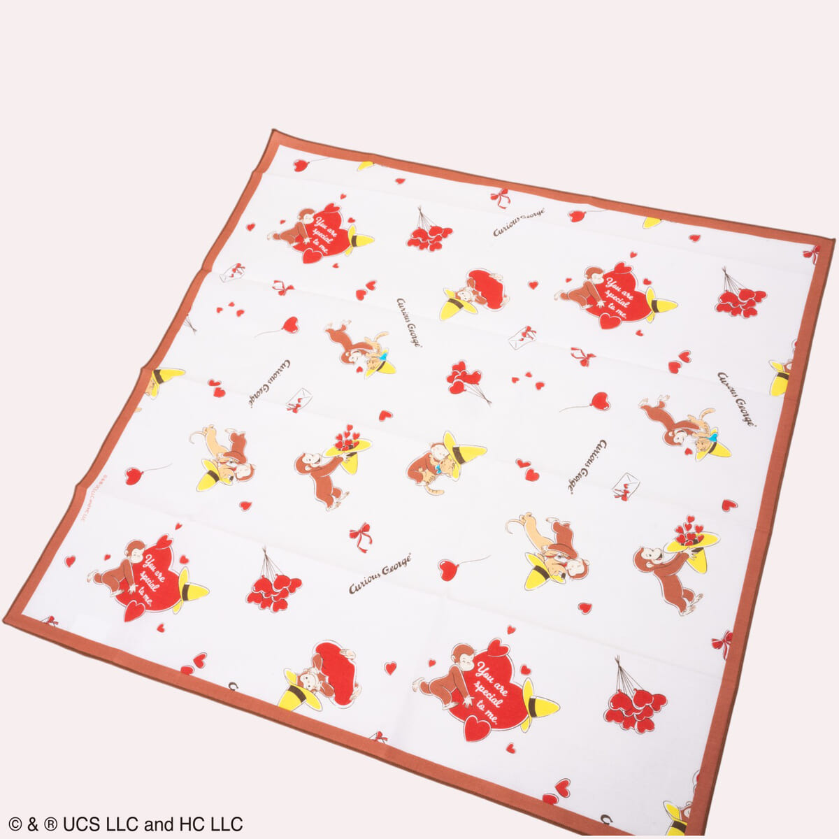 ランチクロス大判（おさるのジョージ 85周年）