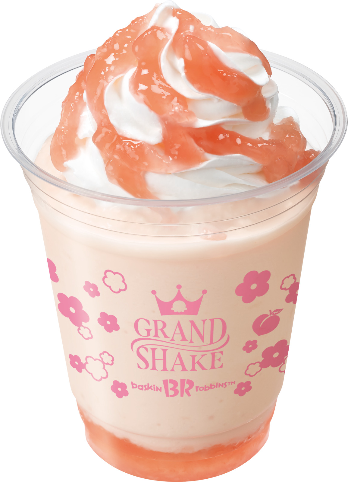 グランドシェイク 白桃みるくシェイク