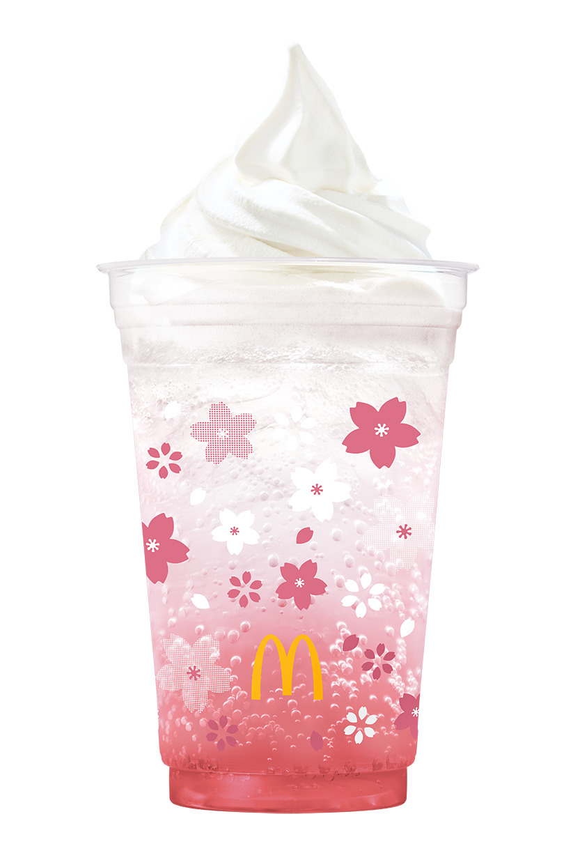 マックフロート とちおとめ白桃