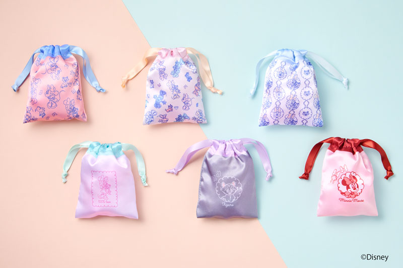 リボン巾着(全6種/ランダム)