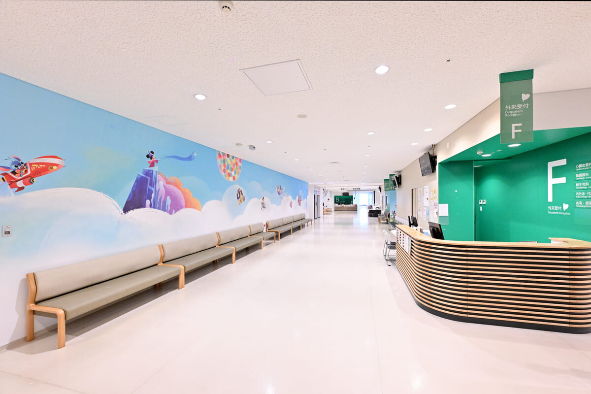 ウォルト・ディズニー・ジャパン 福岡市立こども病院へ「魔法の森」テーマの壁紙を提供3