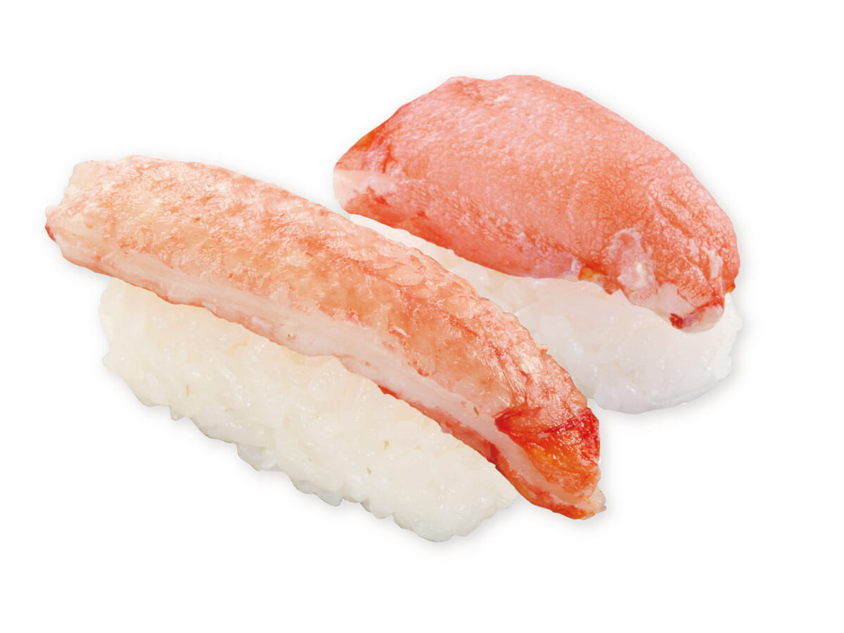 丸ズワイガニ二種盛り