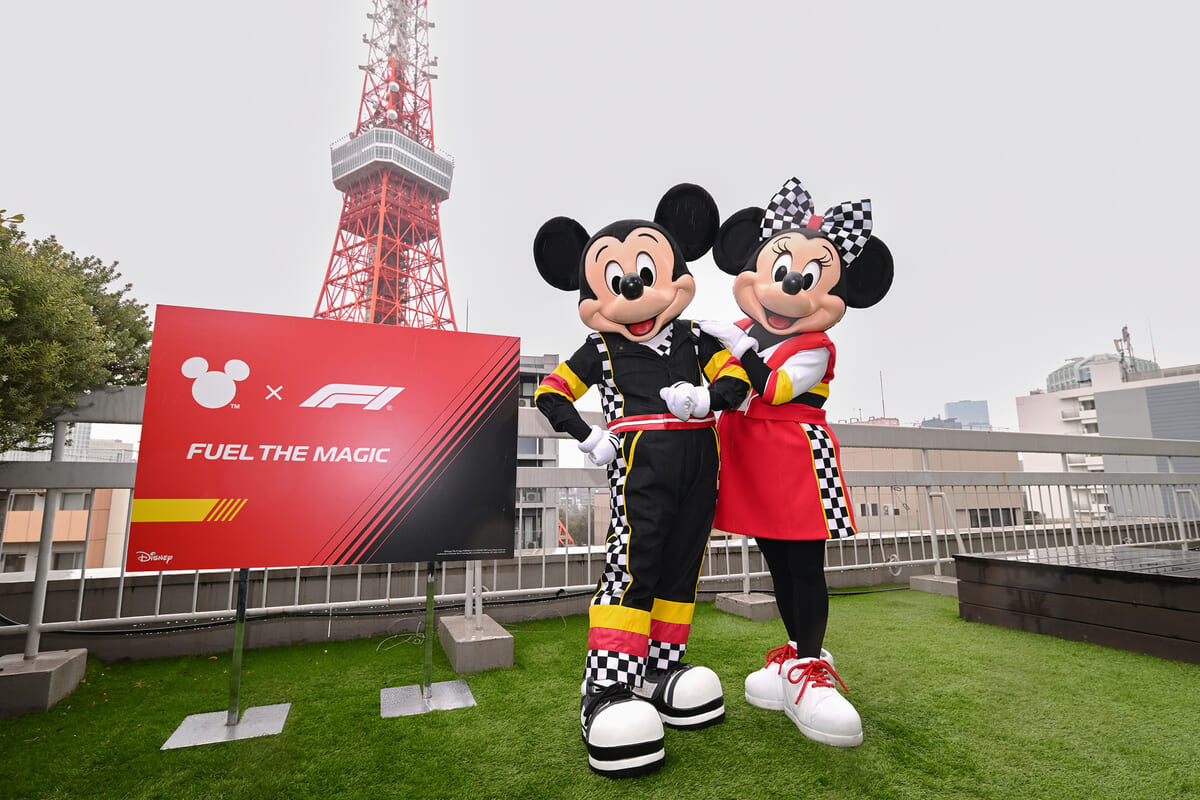 ミッキー＆ミニーが新衣装を日本初披露！「F1 TOKYO FAN FESTIVAL 2026」ディズニーステージ