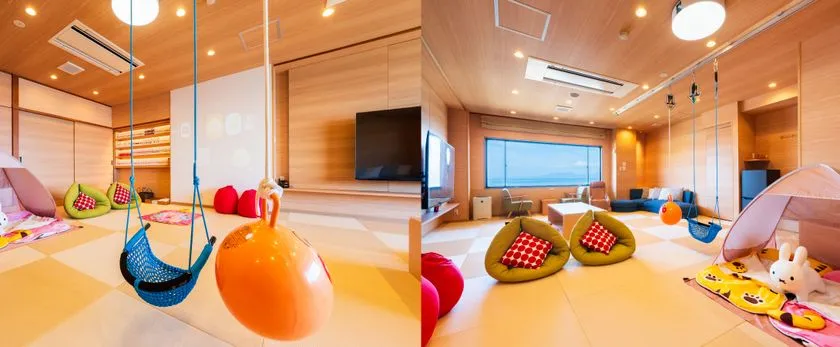 客室ジップライン