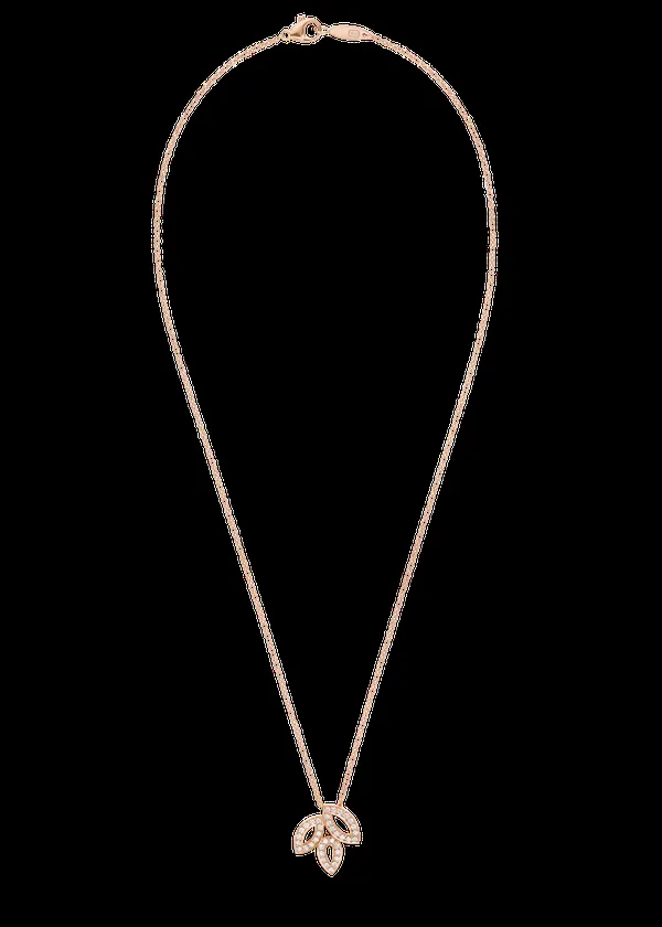 リリークラスター・ミニ・ペンダント（ダイヤモンド×ローズゴー