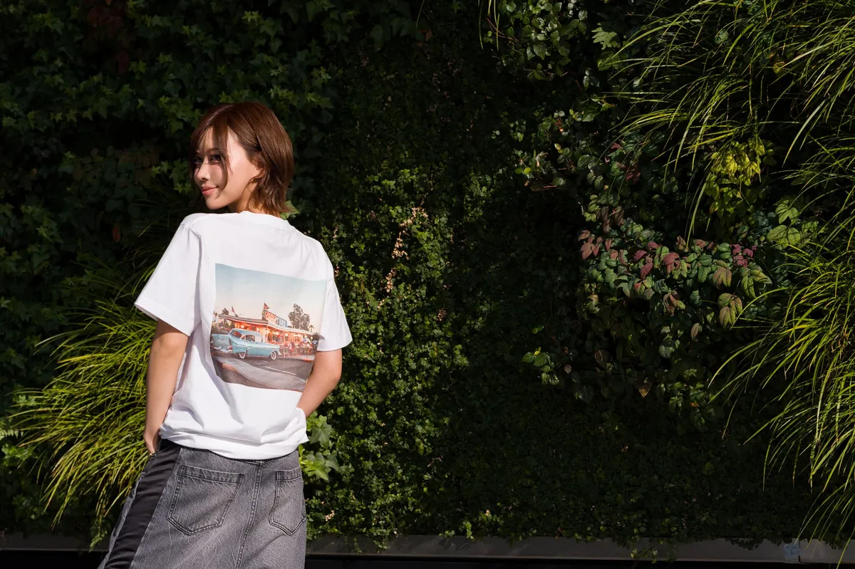 アメリカンダイナーとクラシックカー