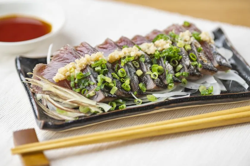 使用例：かつおのたたき