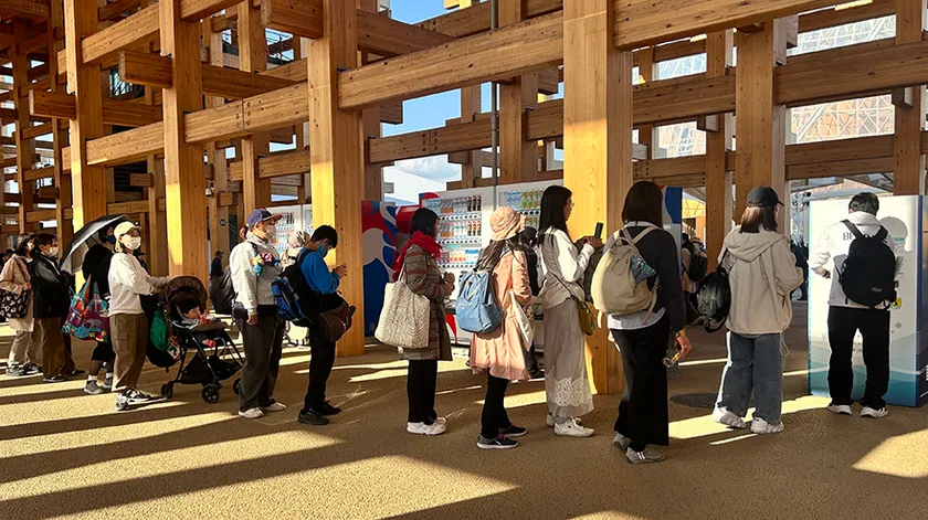 大阪・関西万博会場の様子