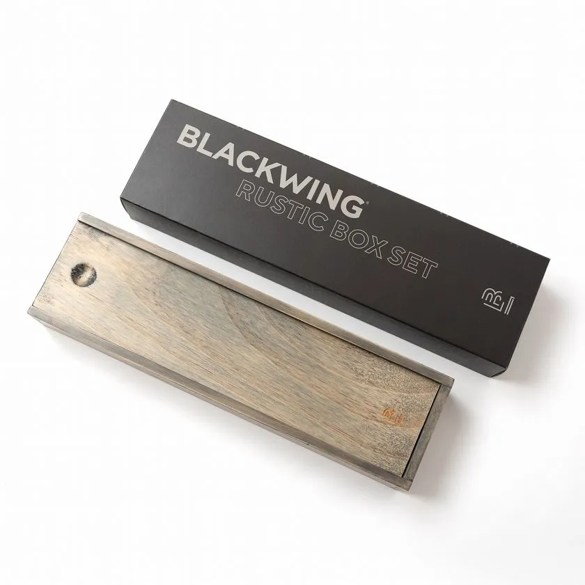 BLACKWING Rustic Box Setのパッケージ