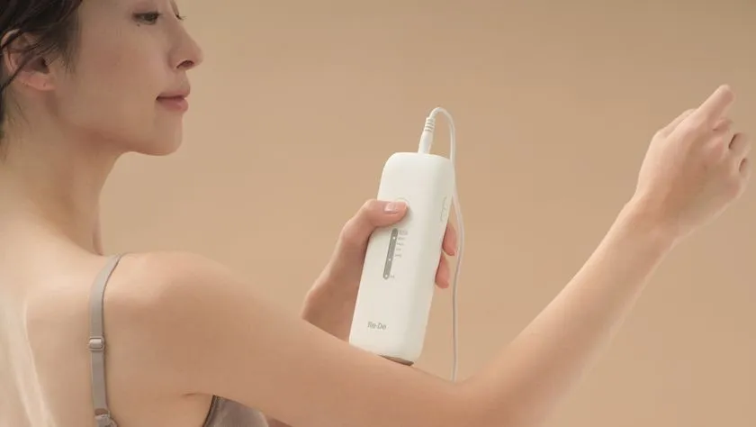 オート照射機能で超時短ケア