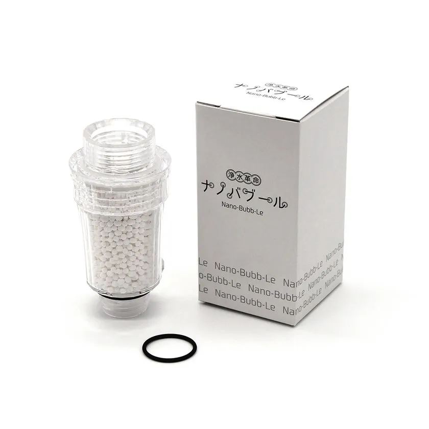浄水革命ナノバブールの製品本体・化粧箱・Oリングのセット