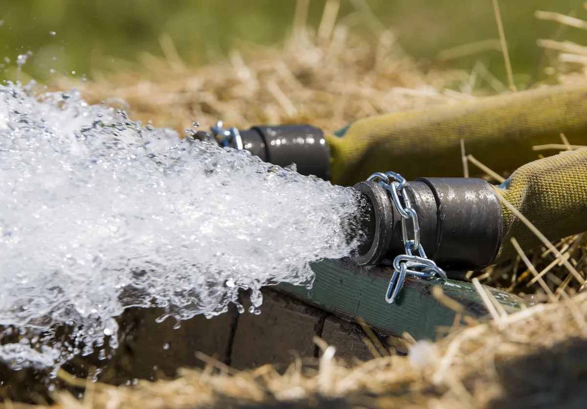 自家源泉から湧き出る温泉水