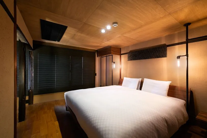 鈴 京都御所南 喜承庵 2階ベッドルーム