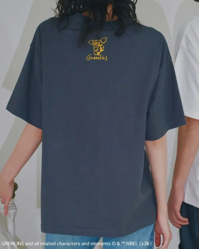 【グレムリン】ギズモ ラクガキ刺繍フォトT バックデザイン