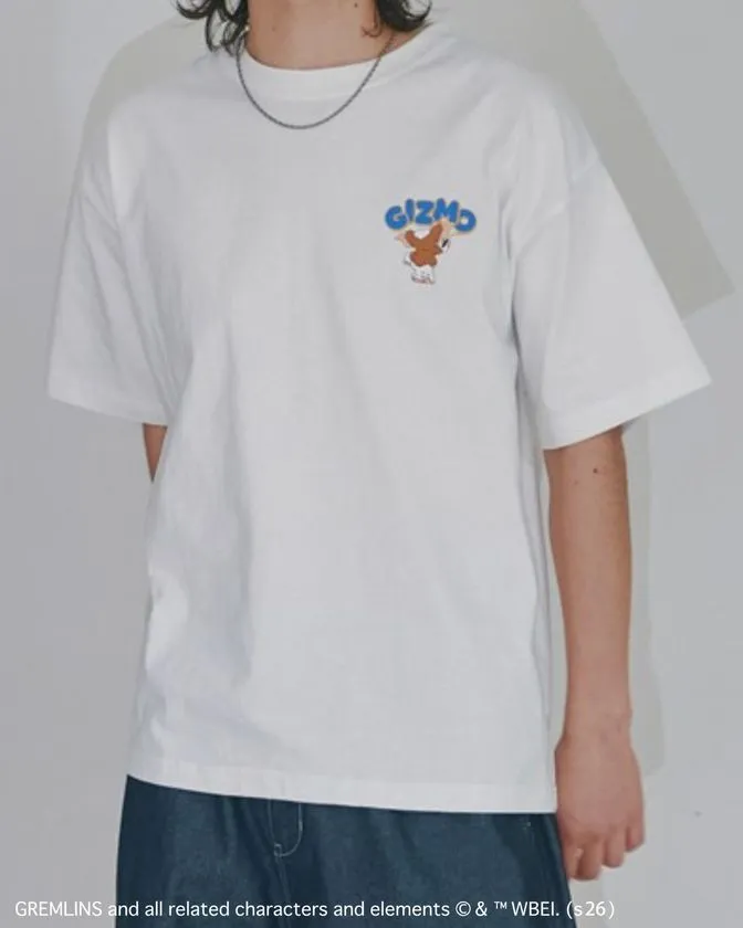 【グレムリン】ギズモ サガラ刺繍ロゴT フロントデザイン