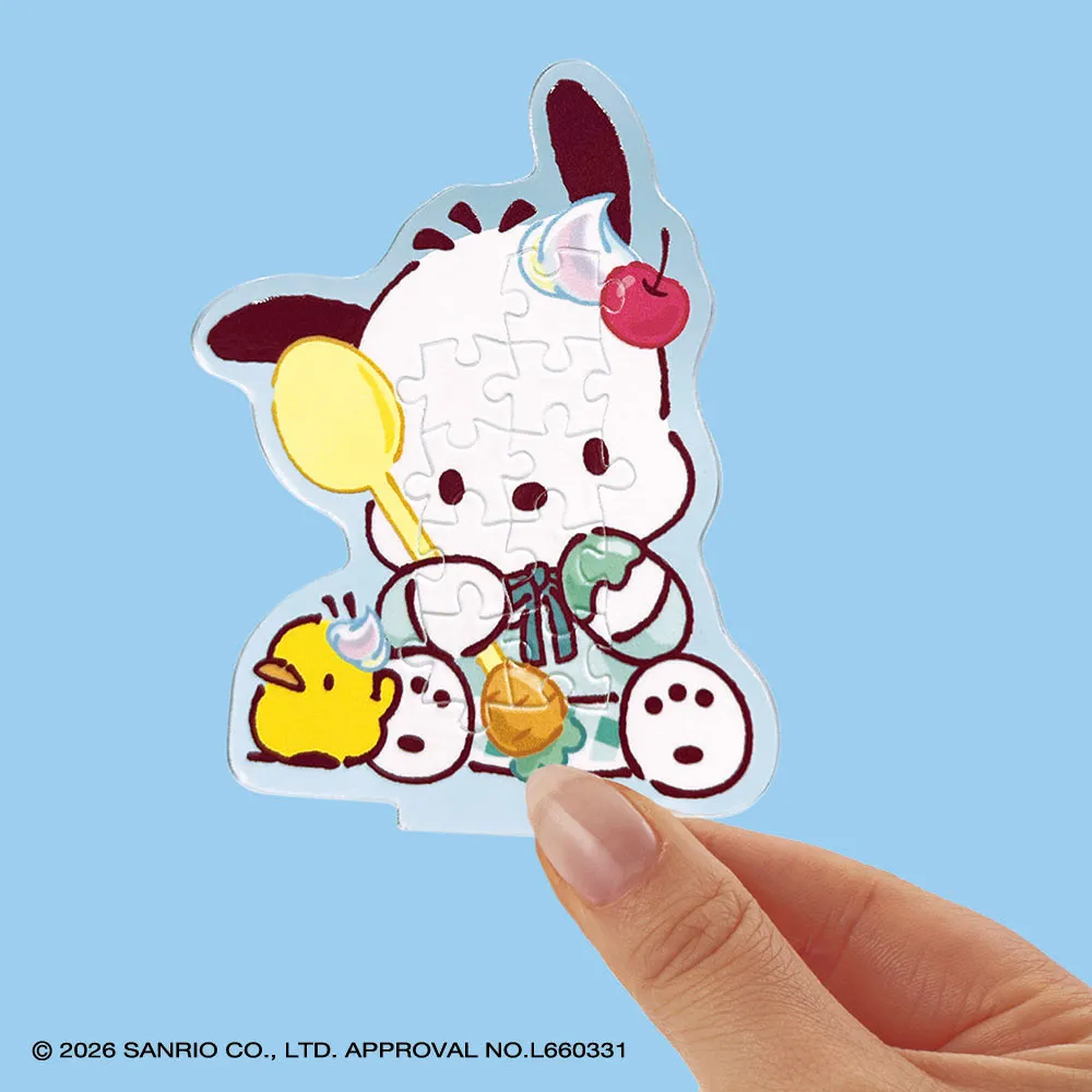 ビバリー アクスタパズル ポチャッコ・スイーツ 手持ちサイズ