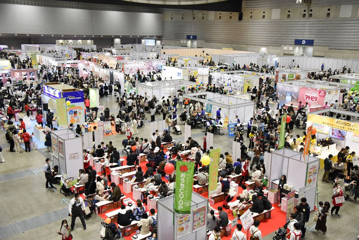 マタニティ＆ベビーフェスタ 過去開催の会場全景