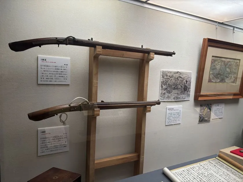 和歌山市立博物館 雑賀衆の火縄銃展示