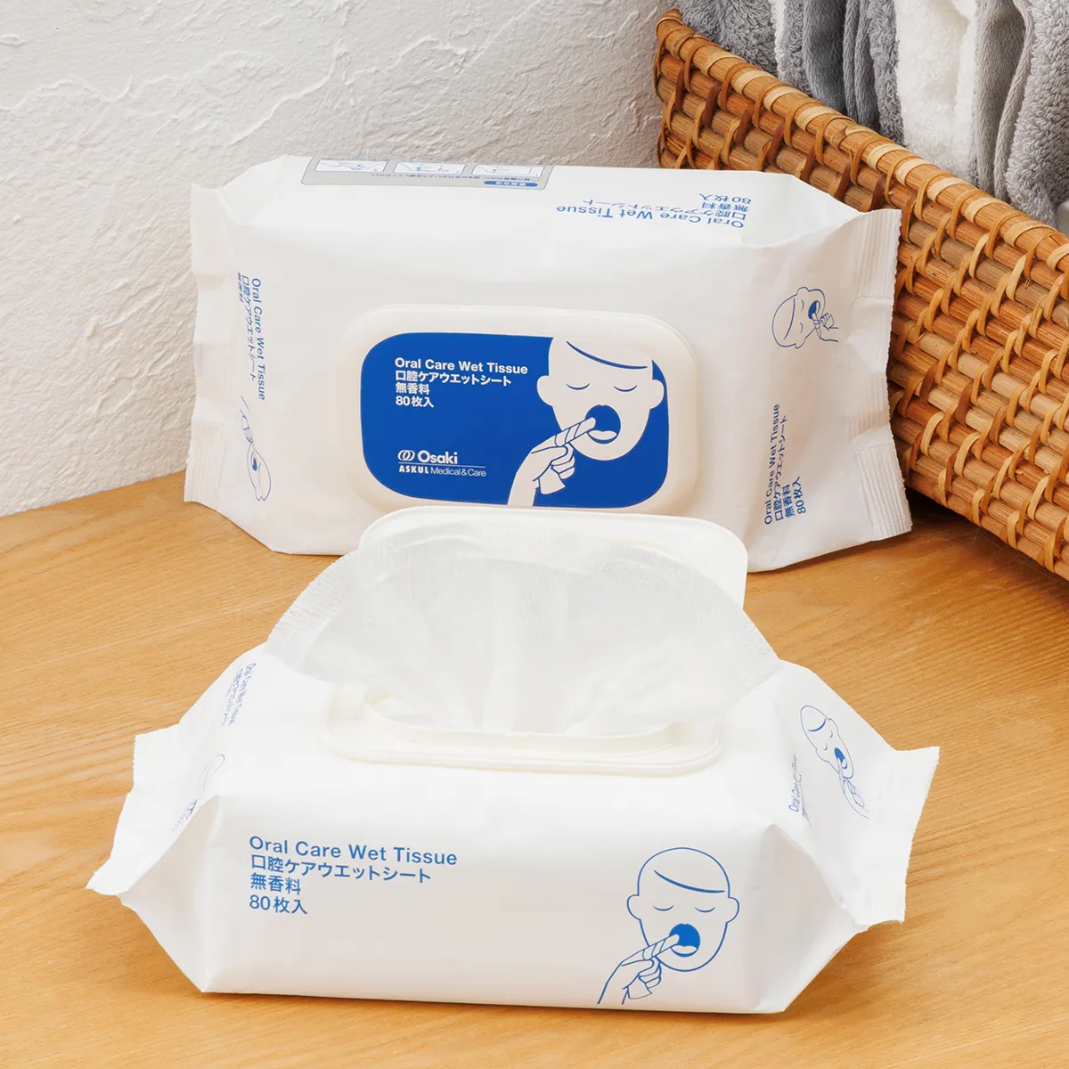 口腔ケアウェットシート 使用