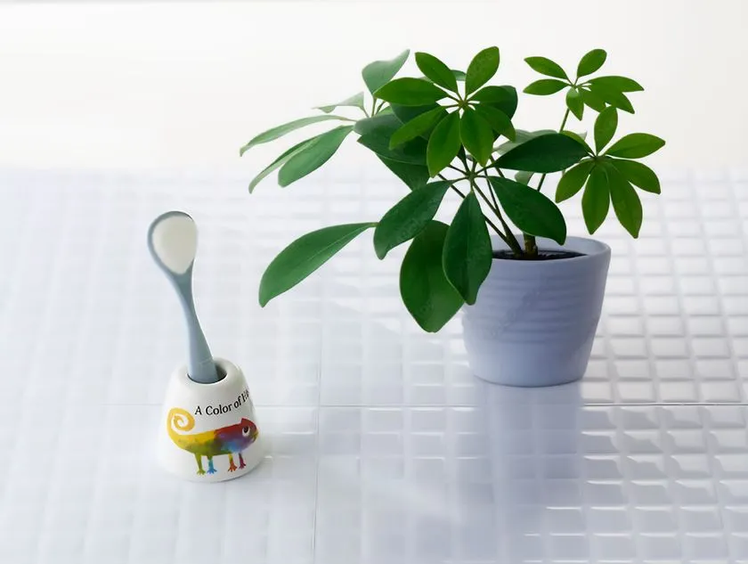 SHIKIEN舌磨きスムーザーの使用