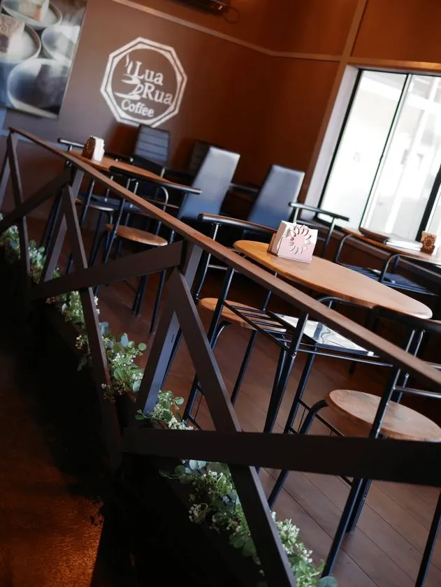 LuaRuaCoffee 西尾店 内観