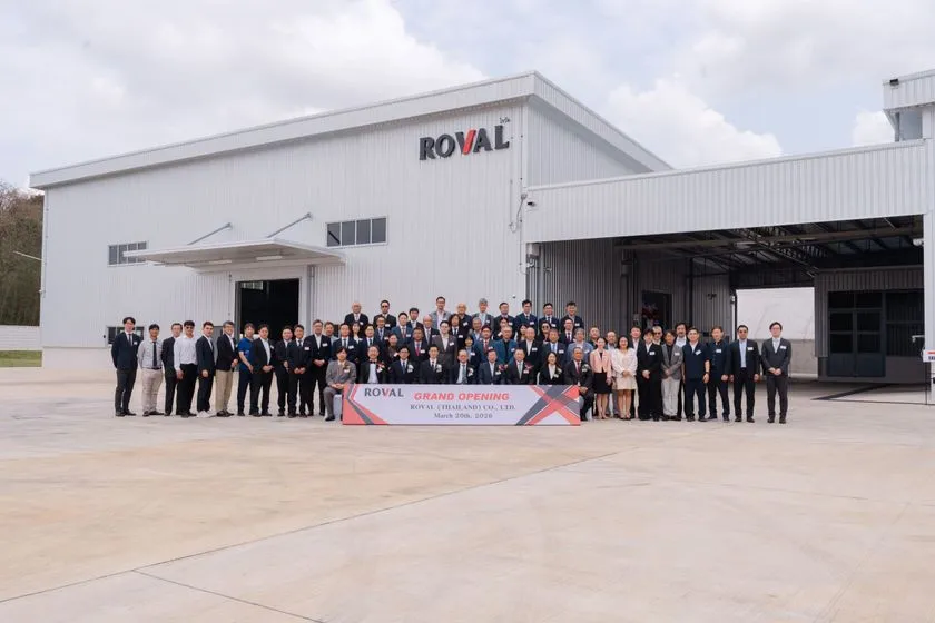 タイ工場の建物外観