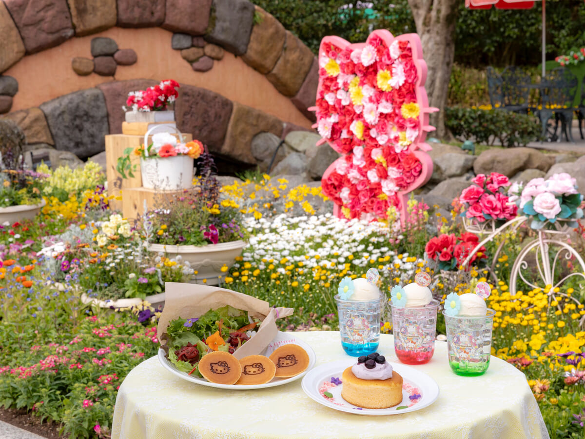 花をモチーフにした期間限定フード