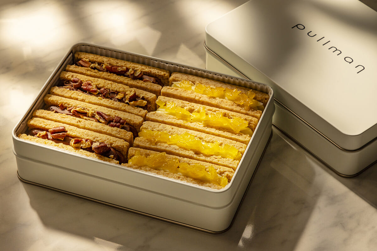 フェアトレードチョコレートのガナッシュサンド