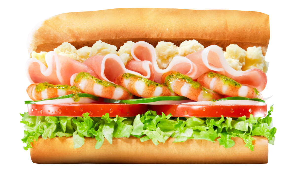 バジル＆えび生ハムポテト