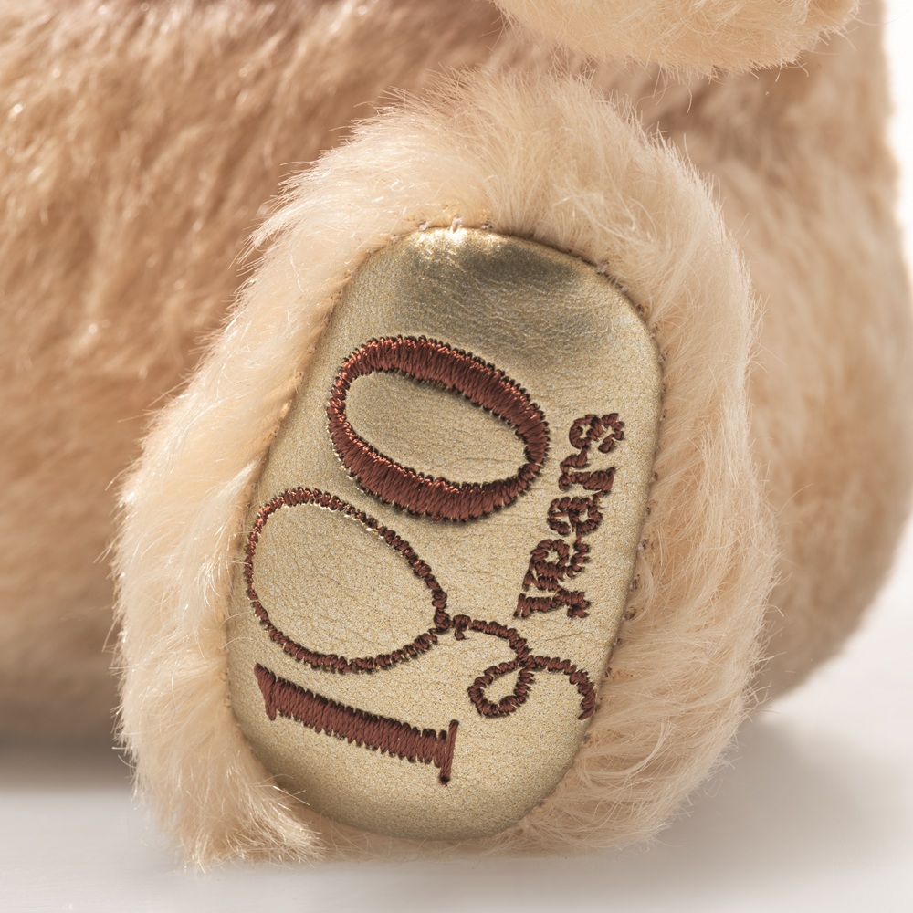 ディズニー くまのプーさん 100周年記念（足の刺繍・100周年ロゴ）