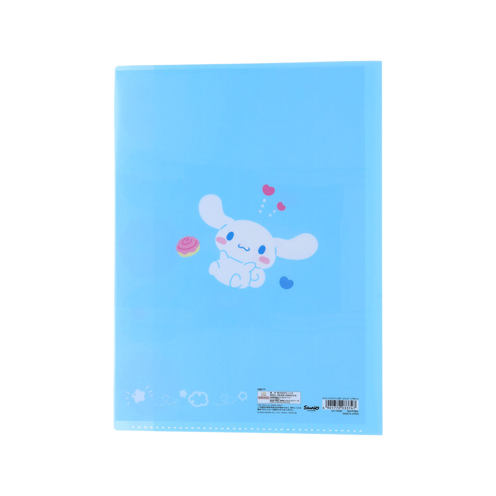 ダイカットクリアファイル5P　シナモロール02