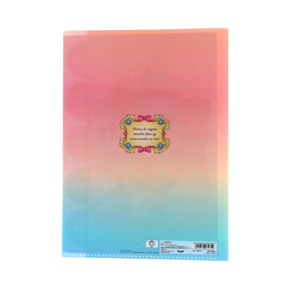 ダイカットクリアファイル5P02