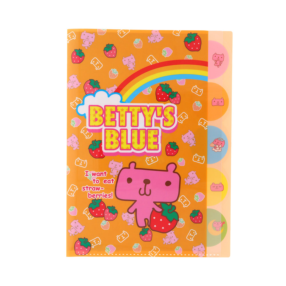 ダイカットクリアファイル5P　エイミーちゃん