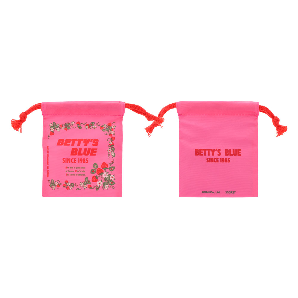 ミニ巾着　ピンク